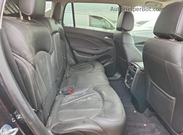 LRBFX2SA0LD102725 2020 BUICK ENVISION Black Rear seats view