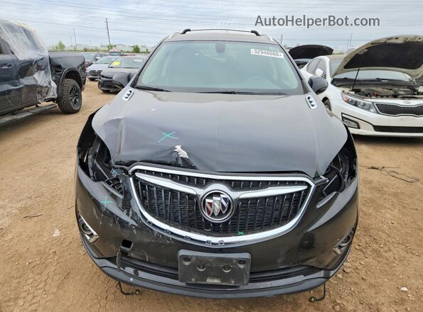 LRBFX2SA0LD102725 2020 BUICK ENVISION Black Front view