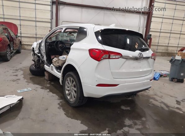 LRBFX2SA2KD026617 2019 BUICK ENVISION White Հետևի ձախ