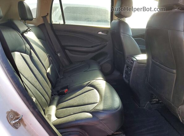 LRBFX2SA3JD017486 2018 BUICK ENVISION White Rear seats view