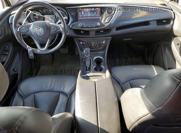 LRBFX2SA3JD017486 2018 BUICK ENVISION White Dashboard view