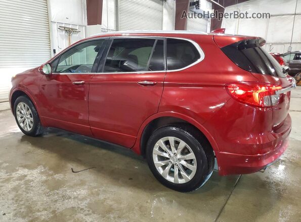 LRBFX2SA5JD115225 2018 BUICK ENVISION Red Rear left