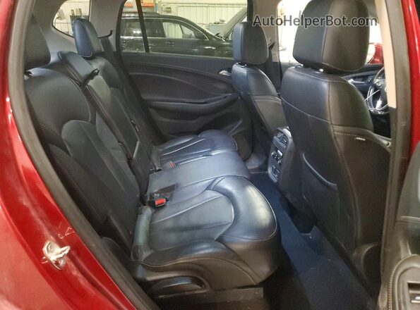LRBFX2SA5JD115225 2018 BUICK ENVISION Red Rear interior view