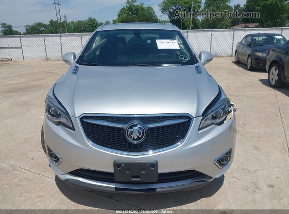 LRBFX2SA5KD111077 2019 BUICK ENVISION Silver Vista interior trasera