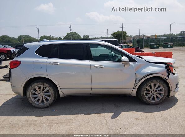 LRBFX2SA8KD027271 2019 BUICK ENVISION Серебряный Вид задней части салона