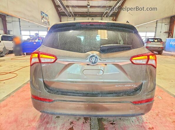 LRBFX2SAXKD025828 2019 BUICK ENVISION Tan Вид ззаду