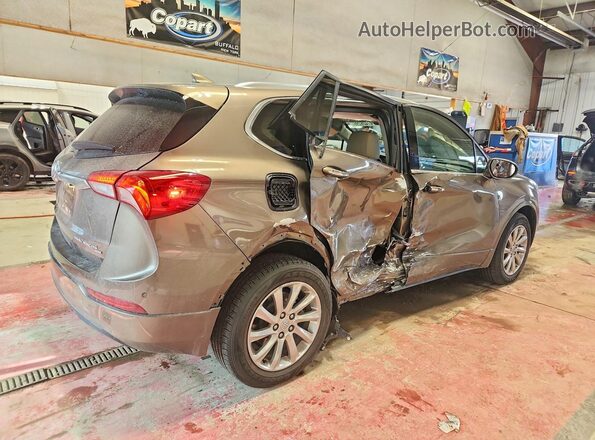 LRBFX2SAXKD025828 2019 BUICK ENVISION Tan Задня права чверть