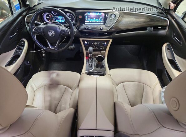 LRBFX2SAXKD025828 2019 BUICK ENVISION Tan Вид панелі приладів