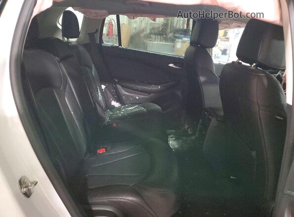 LRBFX2SAXKD075757 2019 BUICK ENVISION Белый Вид задней части салона
