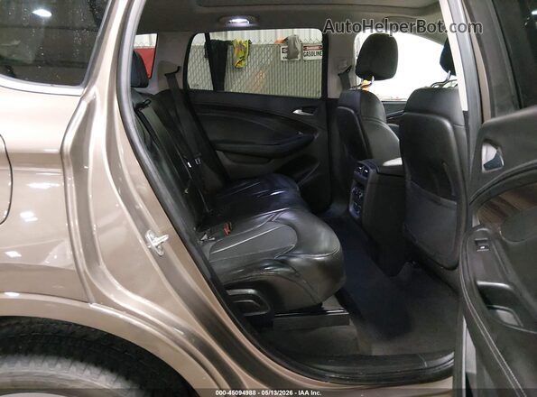 LRBFX4SX2KD109836 2019 BUICK ENVISION Brown Vista de la etiqueta del VIN