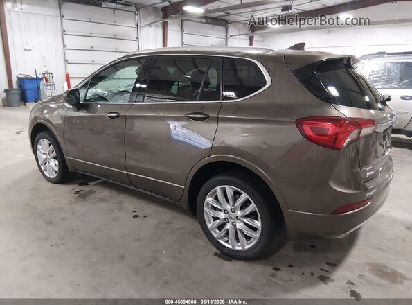 LRBFX4SX2KD109836 2019 BUICK ENVISION Brown Trasero izquierdo