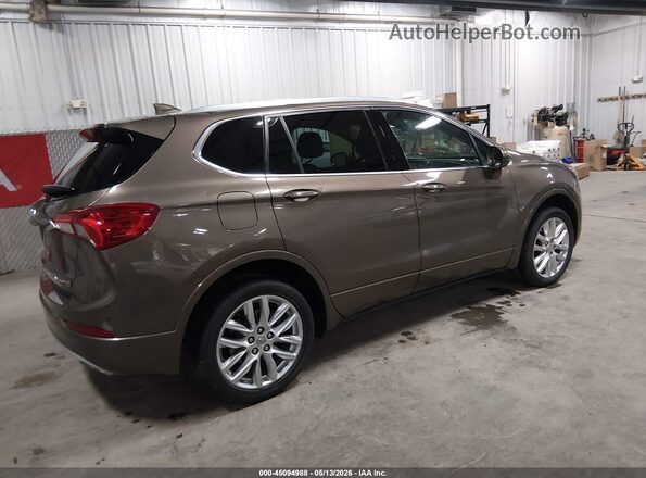 LRBFX4SX2KD109836 2019 BUICK ENVISION Brown Trasero derecho