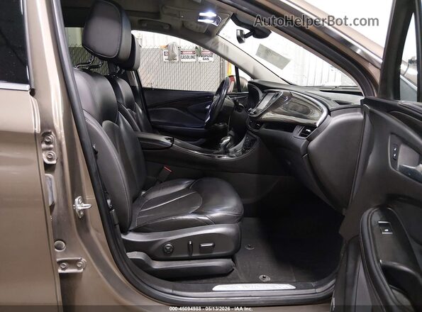 LRBFX4SX2KD109836 2019 BUICK ENVISION Brown Vista interior delantera