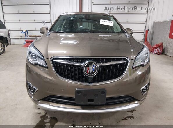 LRBFX4SX2KD109836 2019 BUICK ENVISION Brown Vista del cuadro de instrumentos