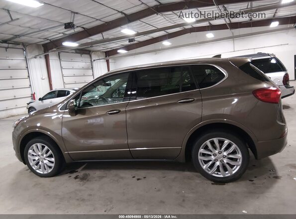 LRBFX4SX2KD109836 2019 BUICK ENVISION Brown Vista interior de 360 grados