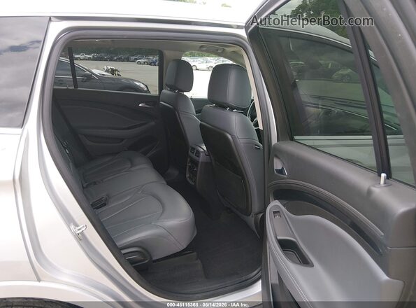 LRBFX4SX9KD087527 2019 BUICK ENVISION Silver Vista de la etiqueta del VIN