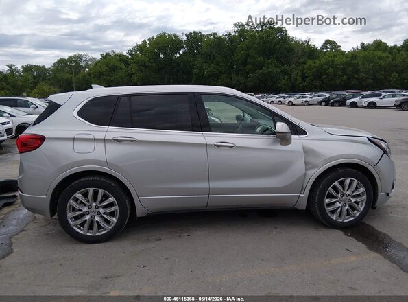 LRBFX4SX9KD087527 2019 BUICK ENVISION Silver Vista interior trasera