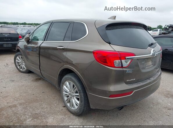 LRBFXASA1HD029270 2017 BUICK ENVISION Brown Rear left