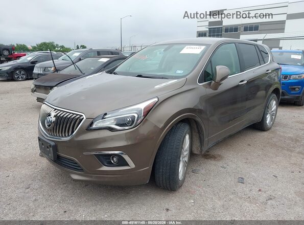 LRBFXASA1HD029270 2017 BUICK ENVISION Brown Front left