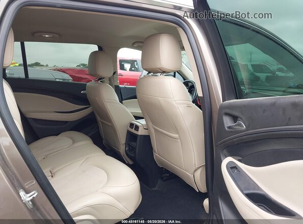 LRBFXASA1HD029270 2017 BUICK ENVISION Brown VIN sticker view