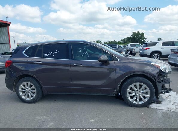 LRBFXBSA1HD048570 2017 BUICK ENVISION Maroon Սալոնի 360 աստիճան տեսք