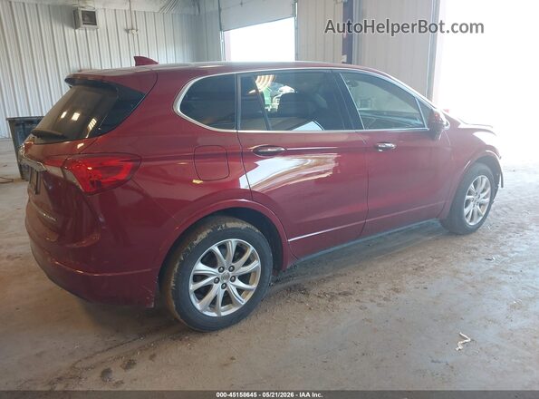 LRBFXBSA1KD141967 2019 BUICK ENVISION Red Tył prawy
