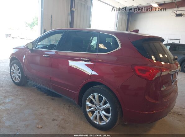 LRBFXBSA1KD141967 2019 BUICK ENVISION Red Tył lewy