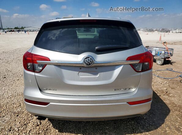 LRBFXBSA3HD128954 2017 BUICK ENVISION Silver უკანა ხედი
