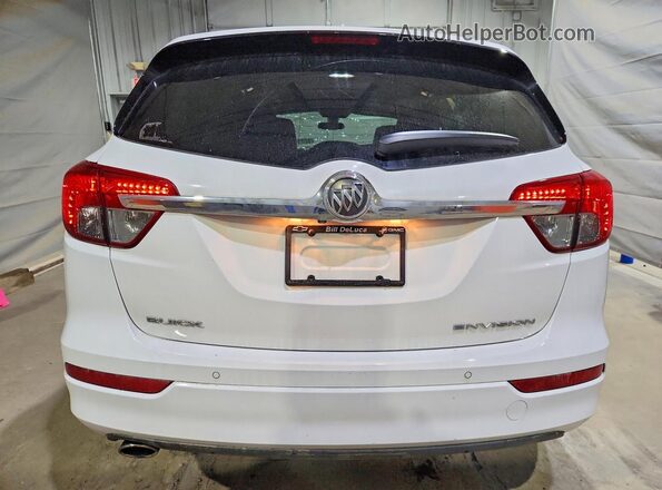 LRBFXBSA3HD235096 2017 BUICK ENVISION Белый Вид сзади