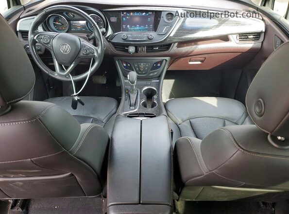 LRBFXBSA5HD031223 2017 BUICK ENVISION Gray Вид панелі приладів