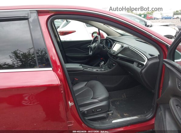 LRBFXBSA5HD121021 2017 BUICK ENVISION Red Вид салону спереду