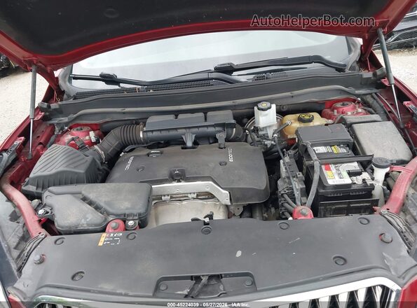 LRBFXBSA5HD121021 2017 BUICK ENVISION Red Вид ззаду