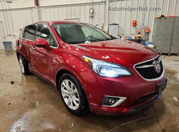 LRBFXBSA6KD064125 2019 BUICK ENVISION Red Przód prawy