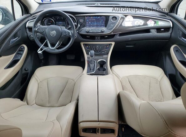LRBFXBSA6LD139570 2020 BUICK ENVISION Black Առջևի վահանակի տեսք