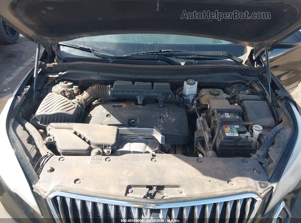 LRBFXBSA8HD053362 2017 BUICK ENVISION Black Հետևի տեսք