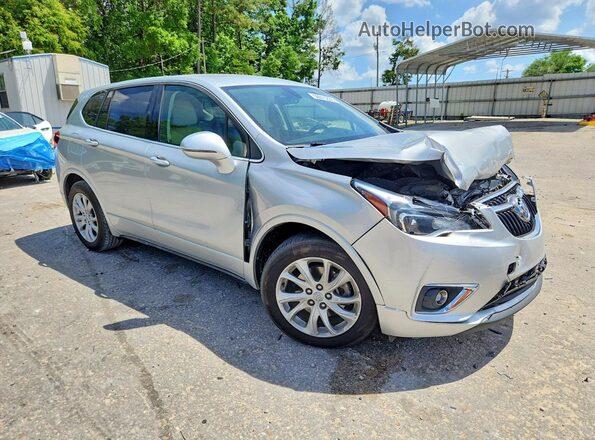 LRBFXBSA8KD025469 2019 BUICK ENVISION Silver Przód prawy