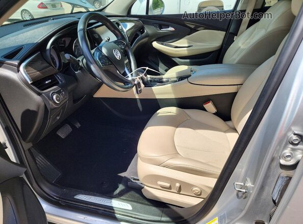 LRBFXBSA8KD025469 2019 BUICK ENVISION Silver Widok wnętrza z przodu