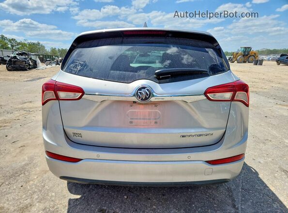 LRBFXBSA8KD025469 2019 BUICK ENVISION Silver Widok z tyłu