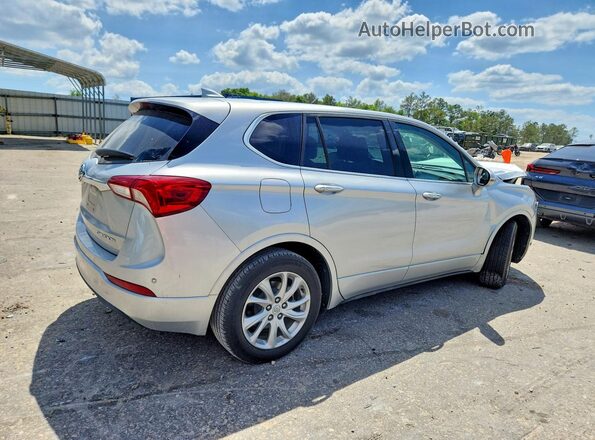 LRBFXBSA8KD025469 2019 BUICK ENVISION Silver Tył prawy