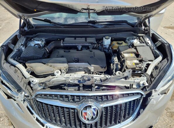 LRBFXBSA8KD025469 2019 BUICK ENVISION Silver Widok wnętrza z tyłu