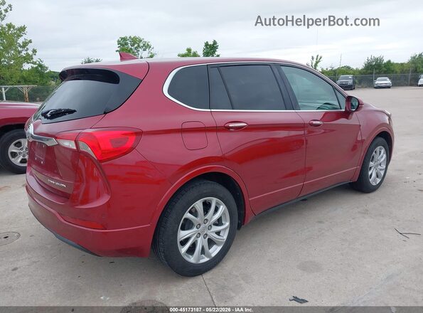 LRBFXBSA9KD017543 2019 BUICK ENVISION Brown Rear right