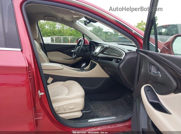 LRBFXBSA9KD017543 2019 BUICK ENVISION Brown Front interior view