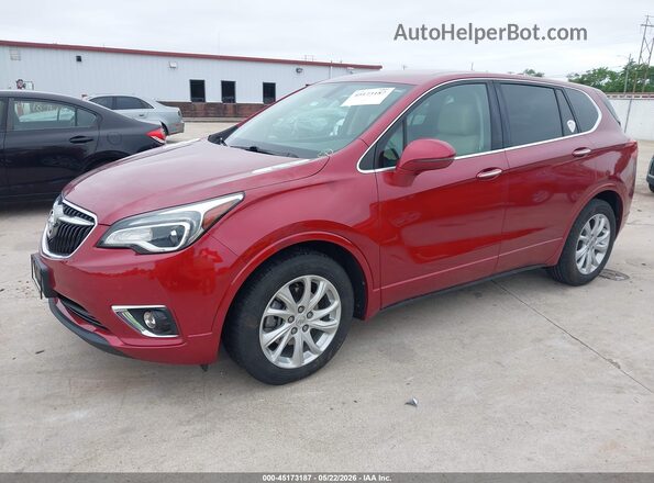 LRBFXBSA9KD017543 2019 BUICK ENVISION Brown Front left