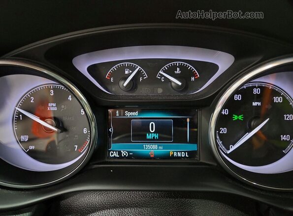 LRBFXBSA9LD068879 2020 BUICK ENVISION Gray Սարքավորումների վահանակի տեսք