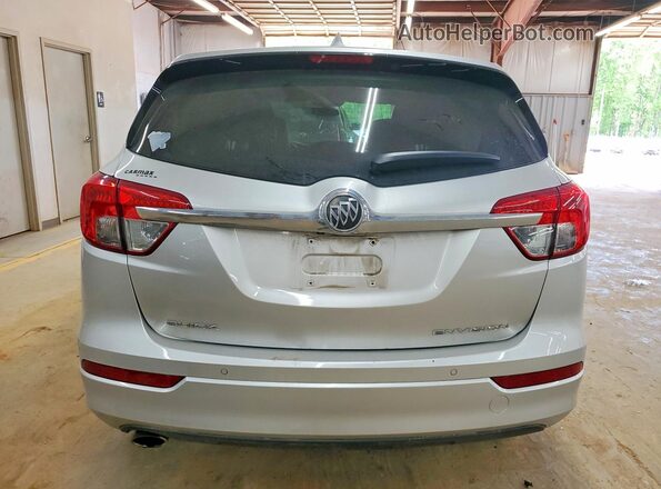LRBFXBSAXHD093684 2017 BUICK ENVISION Silver Widok z tyłu