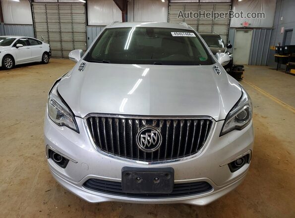 LRBFXBSAXHD093684 2017 BUICK ENVISION Silver Widok z przodu