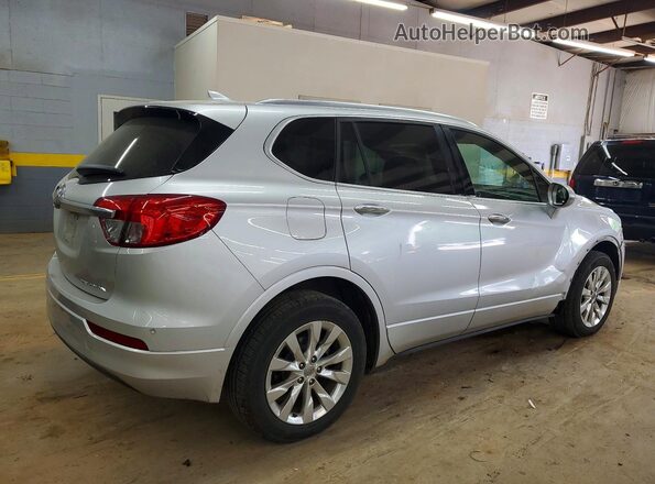 LRBFXBSAXHD093684 2017 BUICK ENVISION Silver Tył prawy