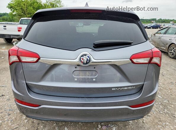 LRBFXBSAXKD018703 2019 BUICK ENVISION Серый Вид сзади