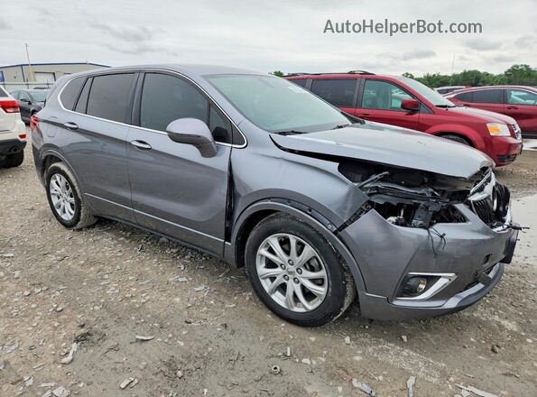 LRBFXBSAXKD018703 2019 BUICK ENVISION Серый Передняя правая четверть