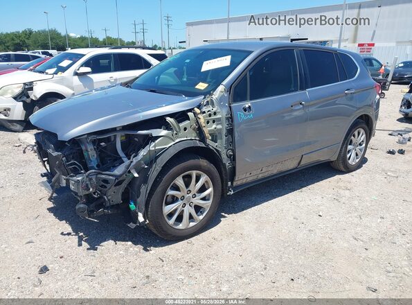 LRBFXBSAXLD036071 2020 BUICK ENVISION Gray Front left